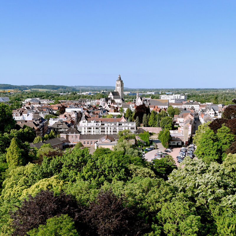 Zicht op Oudenaarde